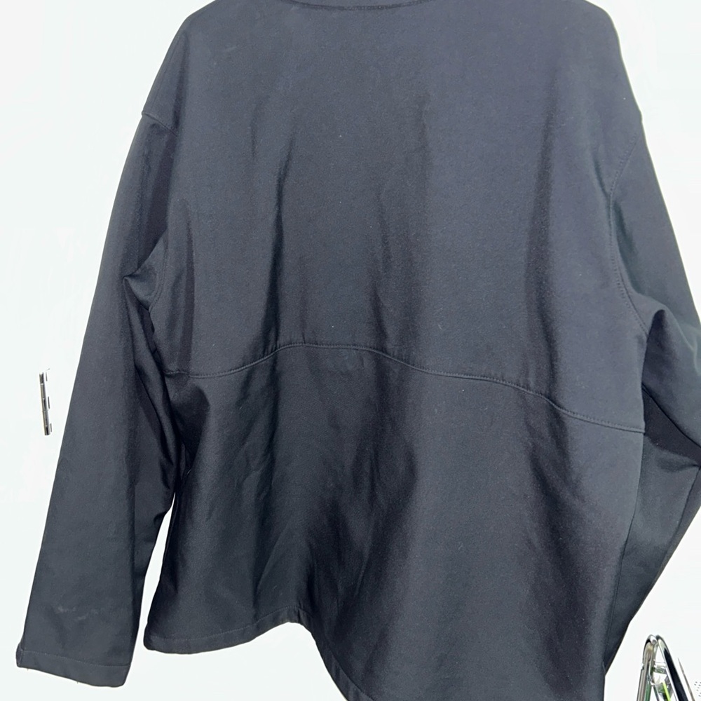 Columbia Men’s Large Full Zip Up Black Fleece Line Jacket 2XL - Picture 6 of 6